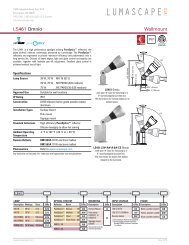 Wallmount LS461 Omnio - Lumascape