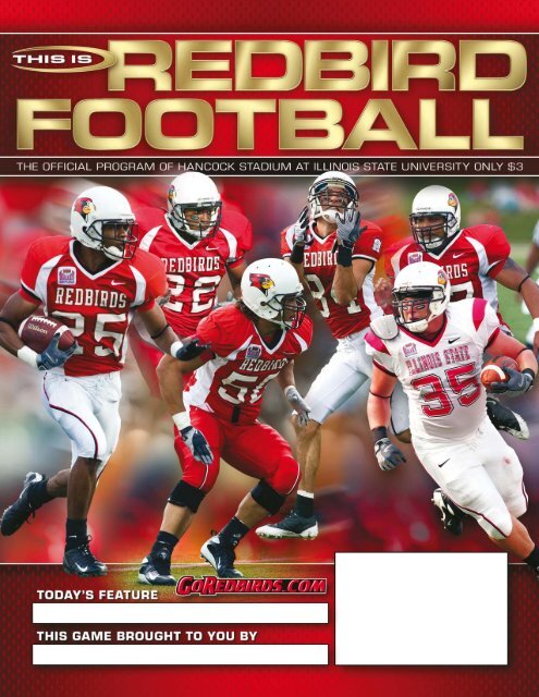 Illinois State Football Game Program - School of Communication