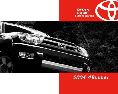2004 4Runner - Toyota Canada