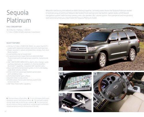 Sequoia 2011 - Toyota Canada
