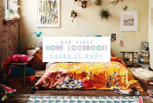 Home Spring 13 Lookbook Urban Outfitters