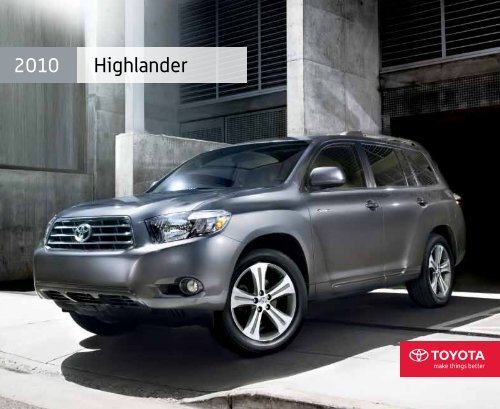 2010 Highlander Brochure [PDF] - toyotatrucks.ca