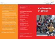 Kindertreffs in Witten