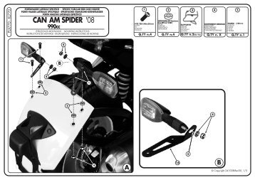 CAN AM SPIDER '08 - Givi