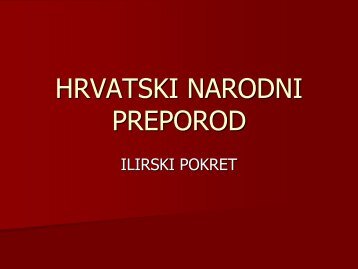 HRVATSKI NARODNI PREPOROD