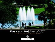 2005-2006 - The SDES Archive - University of Central Florida