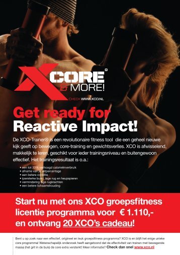 Get ready for Reactive Impact! - XCO