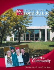 2012 - University of Wisconsin-Fond du Lac