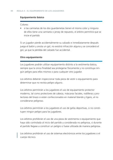 Reglas de Juego del Futsal - FIFA.com