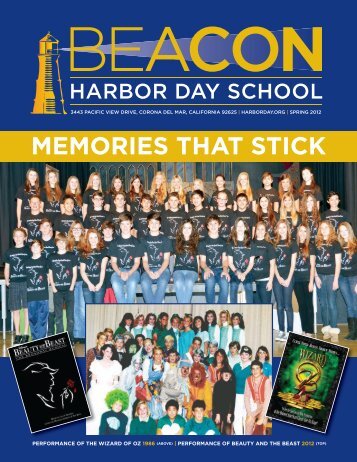 MEMORIES THAT STICK - Harbor Day School