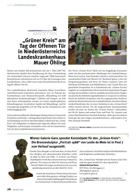 Magazin Nr. 62 - Grüner Kreis