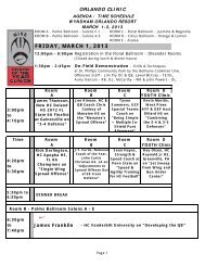 FRIDAY, MARCH 1, 2013 - Nike Coach of the Year Clinic