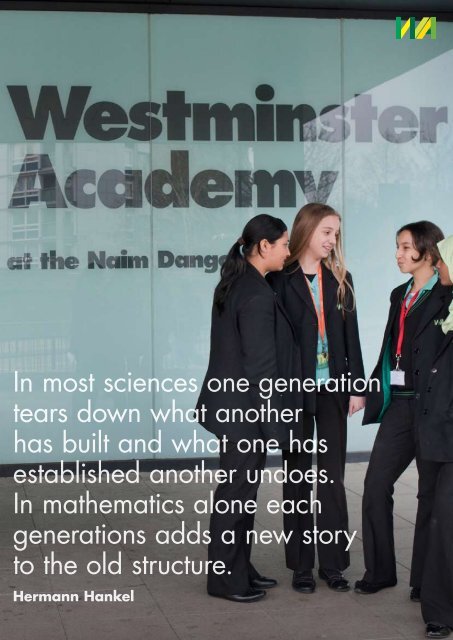 PROSPECTUS 2012-2013 - Westminster Academy