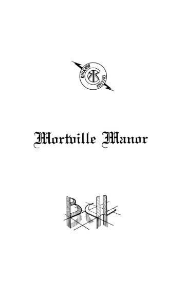 Le manoir de Mortevielle - Manuel (English, FranÃ§ais, Deutsch)