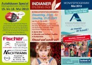 INDIANER - Einkaufszentrum Abensberg