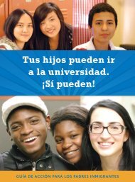 Tus hijos pueden ir a la universidad. - New York Immigration Coalition