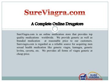 SureViagra.com A Best Leading Online Pharmacy 