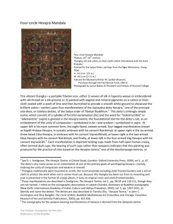 Four-circle Hevajra Mandala - Reflections of the Buddha