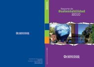 Reporte de Sustentabilidad 2010 - Oriencoop
