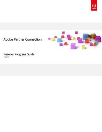 AdobeÂ® Partner Connection Reseller Program