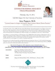 Amy Pappert, M.D. - New Jersey Center for Biomaterials