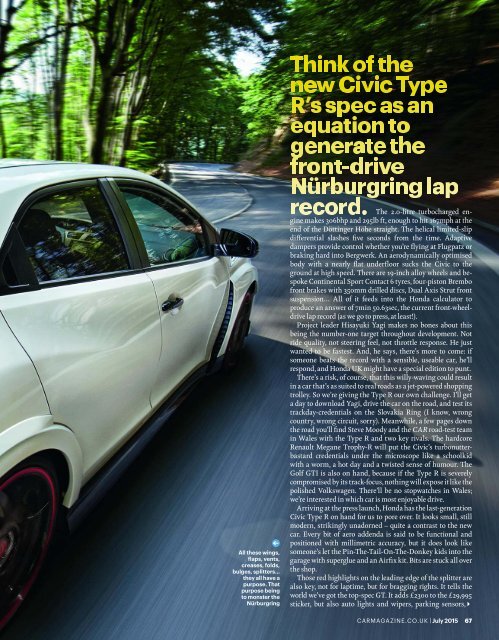 Cover story: Honda Civic Type R