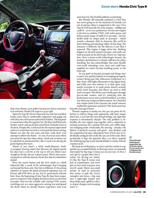 Cover story: Honda Civic Type R