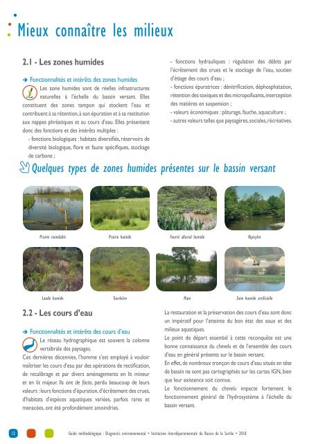 DIAGNOSTIC ENVIRONNEMENTAL - (SAGE) du bassin de l'Huisne