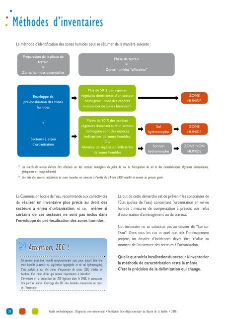 DIAGNOSTIC ENVIRONNEMENTAL - (SAGE) du bassin de l'Huisne