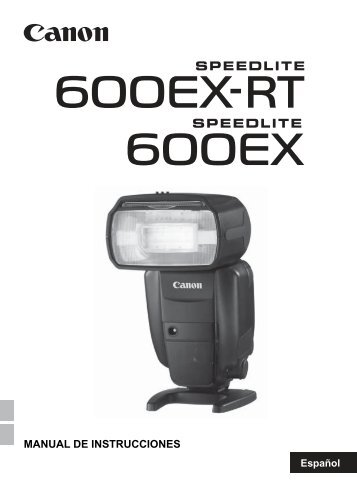 Manual Flash Speedlite 600EX-RT