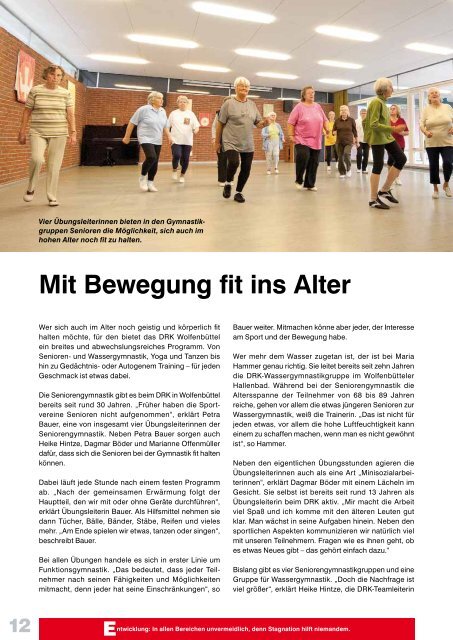 DRK-Magazin 2010 - DRK Kreisverband Wolfenbüttel