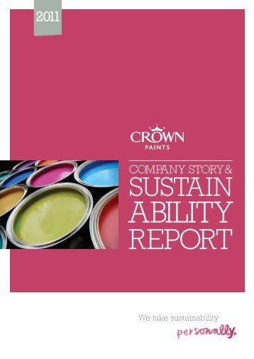 Crown Sustainability Report 2011 - Sadolin