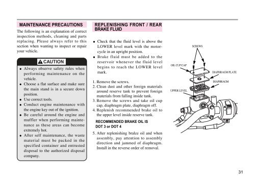 Daelim B-Bone Owners Manual - Mojo Motorcycles