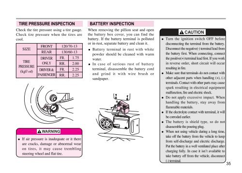 Daelim B-Bone Owners Manual - Mojo Motorcycles