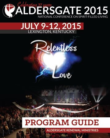 Aldersgate 2015 Program Guide
