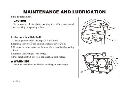 READ THIS MANUAL CAREFULLY! - Mojo Motorcycles