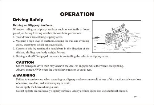 READ THIS MANUAL CAREFULLY! - Mojo Motorcycles