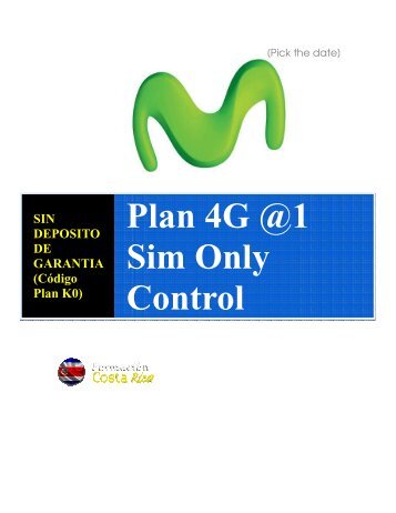 Plan 4G @1 Sim Only Control