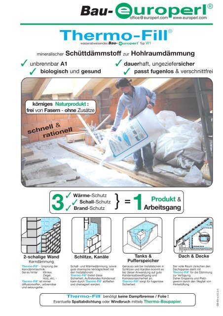 Thermo-Fill - Europerl