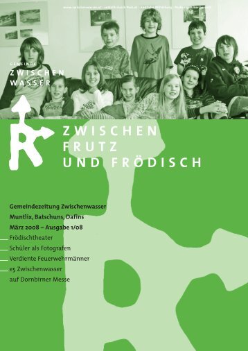 Gemeindezeitung März 08 - Gemeinde Fussach
