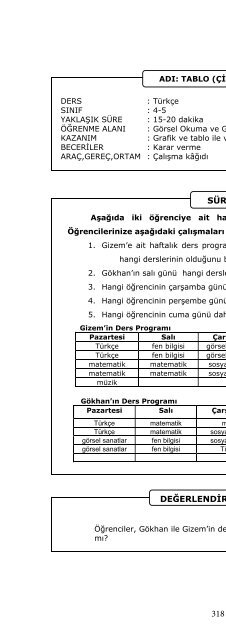 Müfredat Programı