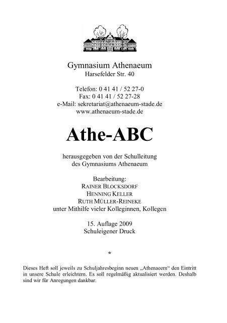Athe-ABC - Athenaeum Stade
