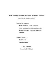 Literature review for - Flourish Paediatrics