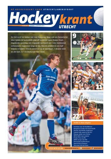 Hockeykrant Utrecht voorjaar 2015