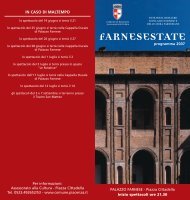 FARNESESTATE - Provincia solidale