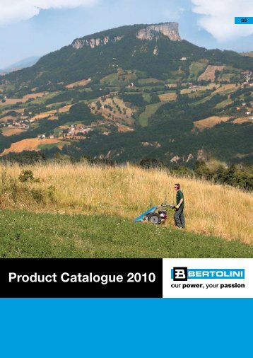 Product Catalogue 2010 - Bertolini