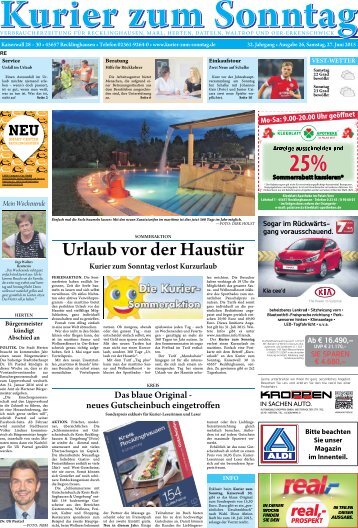 Kurier zum Sonntag