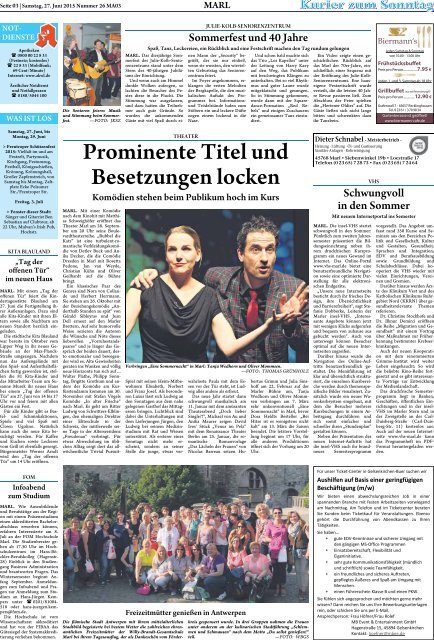 Kurier zum Sonntag