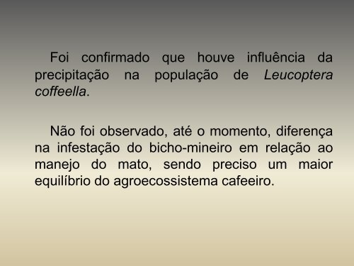 Influência do manejo do mato na entrelinha do cafeeiro sobre a ...