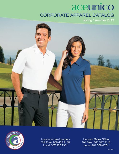 CORPORATE APPAREL CATALOG - Aceunico